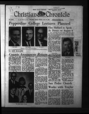Christian Chronicle (Abilene, Tex.), Vol. 23, No. 42, Ed. 1 Friday, July 29, 1966