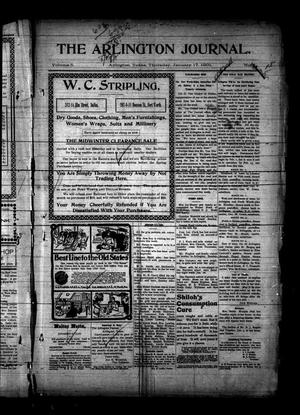 Primary view of object titled 'The Arlington Journal. (Arlington, Tex.), Vol. 5, No. 3, Ed. 1 Thursday, January 17, 1901'.