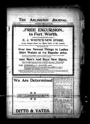 The Arlington Journal. (Arlington, Tex.), Vol. 5, No. 27, Ed. 1 Thursday, July 4, 1901