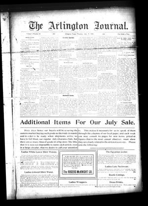 The Arlington Journal. (Arlington, Tex.), Vol. 7, No. 28, Ed. 1 Thursday, July 9, 1903