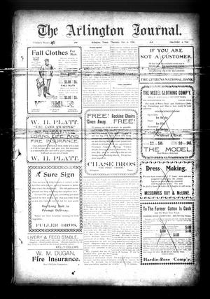 The Arlington Journal. (Arlington, Tex.), Vol. 8, No. 40, Ed. 1 Thursday, October 6, 1904