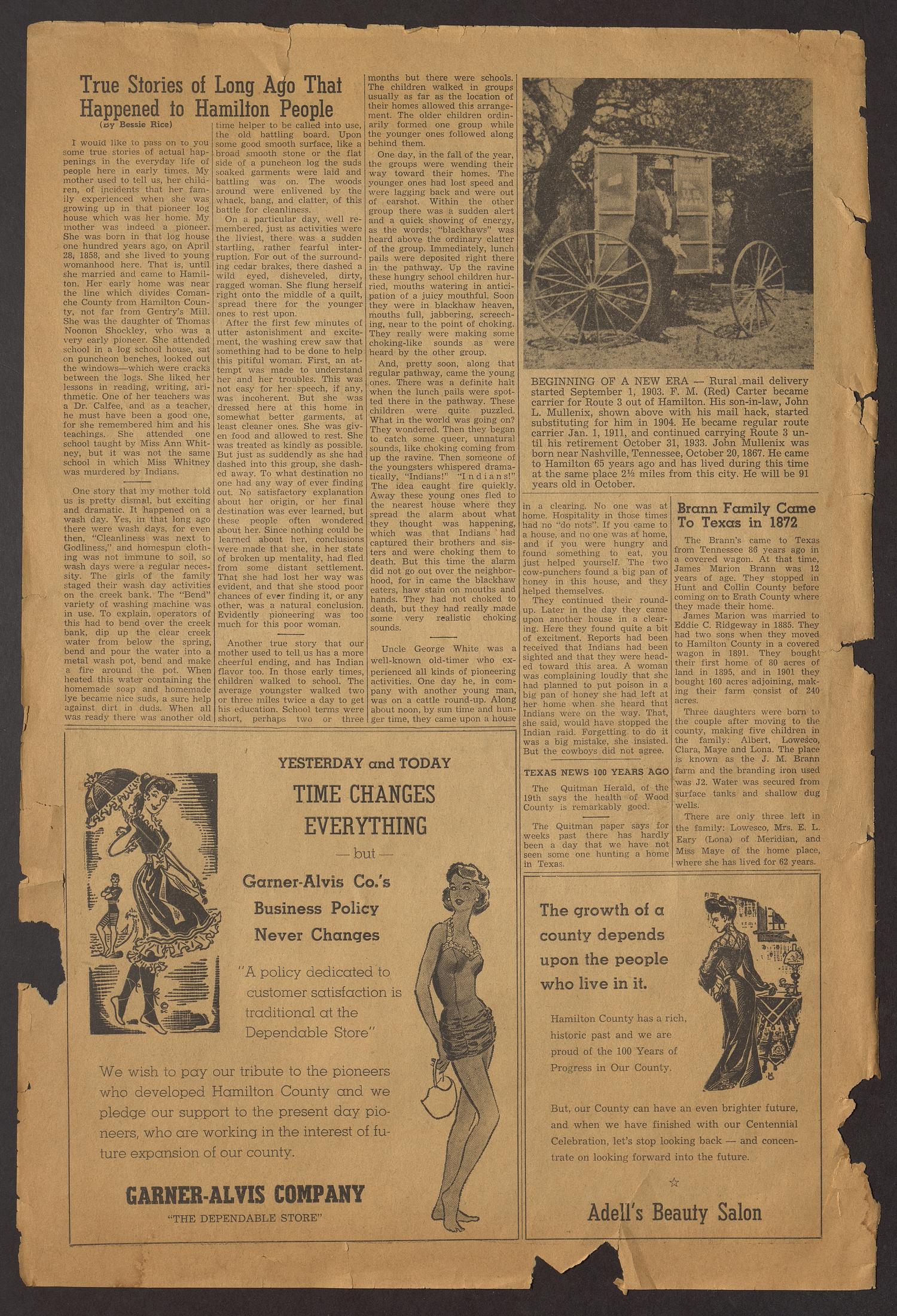 The Hamilton Herald-News (Hamilton, Tex.), Vol. 83, Ed. 1 Thursday, July 3, 1958
                                                
                                                    [Sequence #]: 72 of 72
                                                