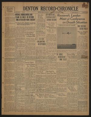 Denton Record-Chronicle (Denton, Tex.), Vol. 36, No. 17, Ed. 1 Thursday, September 3, 1936