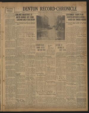 Denton Record-Chronicle (Denton, Tex.), Vol. 36, No. 33, Ed. 1 Tuesday, September 22, 1936