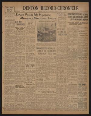 Denton Record-Chronicle (Denton, Tex.), Vol. 36, No. 48, Ed. 1 Friday, October 9, 1936
