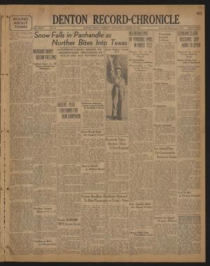 Denton Record-Chronicle (Denton, Tex.), Vol. 36, No. 59, Ed. 1 Thursday, October 22, 1936