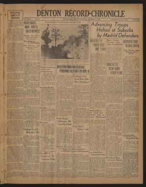 Denton Record-Chronicle (Denton, Tex.), Vol. 36, No. 72, Ed. 1 Friday, November 6, 1936