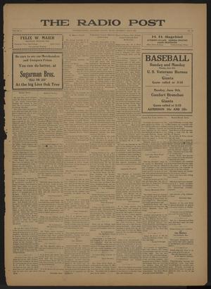 The Radio Post (Fredericksburg, Tex.), Vol. 2, No. 38, Ed. 1 Thursday, June 5, 1924
