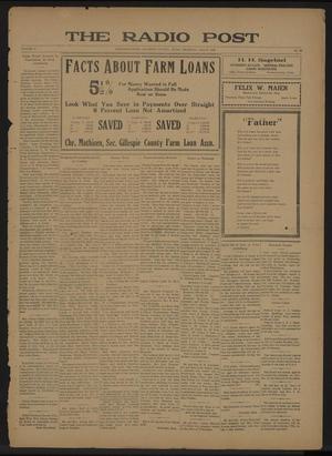 The Radio Post (Fredericksburg, Tex.), Vol. 2, No. 39, Ed. 1 Thursday, June 12, 1924