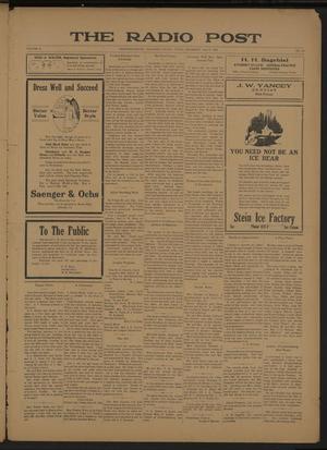 The Radio Post (Fredericksburg, Tex.), Vol. 2, No. 46, Ed. 1 Thursday, July 31, 1924