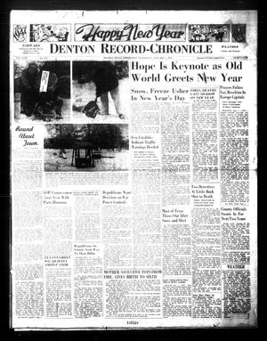 Denton Record-Chronicle (Denton, Tex.), Vol. 44, No. 118, Ed. 1 Wednesday, January 1, 1947