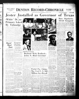 Denton Record-Chronicle (Denton, Tex.), Vol. 44, No. 135, Ed. 1 Tuesday, January 21, 1947