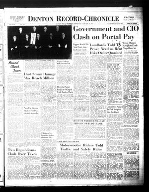 Denton Record-Chronicle (Denton, Tex.), Vol. 44, No. 143, Ed. 1 Thursday, January 30, 1947