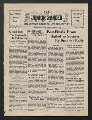 The Junior Ranger (San Antonio, Tex.), Vol. 9, No. 16, Ed. 1 Friday, February 2, 1934