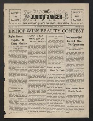 The Junior Ranger (San Antonio, Tex.), Vol. 9, No. 26, Ed. 1 Saturday, April 21, 1934