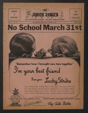 The Junior Ranger (San Antonio, Tex.), Vol. 10, No. 22, Ed. 1 Friday, March 29, 1935