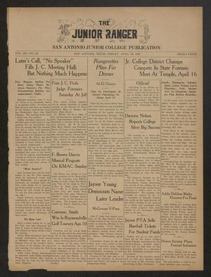 The Junior Ranger (San Antonio, Tex.), Vol. 12, No. 28, Ed. 1 Friday, April 16, 1937