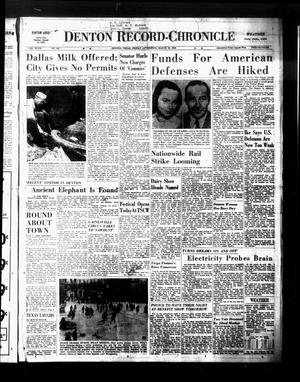 Denton Record-Chronicle (Denton, Tex.), Vol. 47, No. 192, Ed. 1 Friday, March 24, 1950