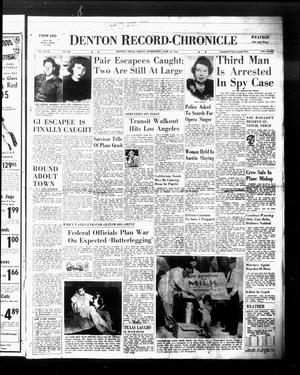 Denton Record-Chronicle (Denton, Tex.), Vol. 47, No. 264, Ed. 1 Friday, June 16, 1950