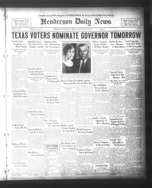 Henderson Daily News (Henderson, Tex.), Vol. 2, No. 137, Ed. 1 Friday, August 26, 1932