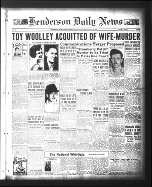 Henderson Daily News (Henderson, Tex.), Vol. 3, No. 227, Ed. 1 Wednesday, December 13, 1933