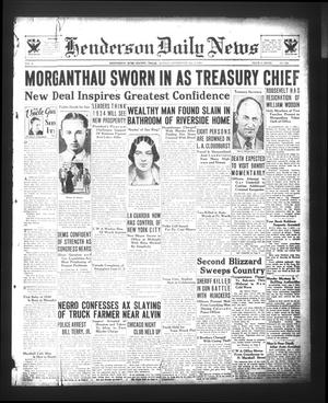 Henderson Daily News (Henderson, Tex.), Vol. 3, No. 242, Ed. 1 Monday, January 1, 1934