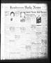 Primary view of Henderson Daily News (Henderson, Tex.), Vol. 3, No. 265, Ed. 1 Sunday, January 28, 1934