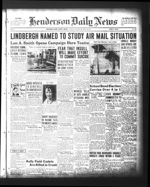 Henderson Daily News (Henderson, Tex.), Vol. 3, No. 303, Ed. 1 Tuesday, March 13, 1934
