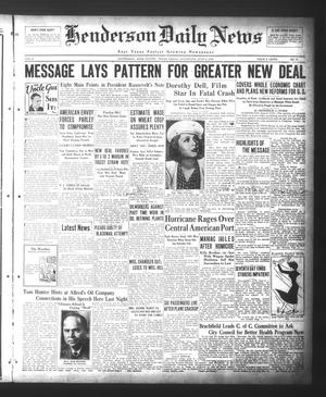 Henderson Daily News (Henderson, Tex.), Vol. 4, No. 70, Ed. 1 Friday, June 8, 1934