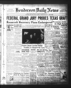 Henderson Daily News (Henderson, Tex.), Vol. 4, No. 278, Ed. 1 Wednesday, February 6, 1935