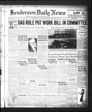 Henderson Daily News (Henderson, Tex.), Vol. 5, No. 6, Ed. 1 Tuesday, March 26, 1935