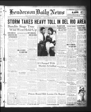 Henderson Daily News (Henderson, Tex.), Vol. 5, No. 15, Ed. 1 Friday, April 5, 1935