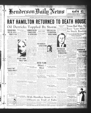 Henderson Daily News (Henderson, Tex.), Vol. 5, No. 16, Ed. 1 Sunday, April 7, 1935