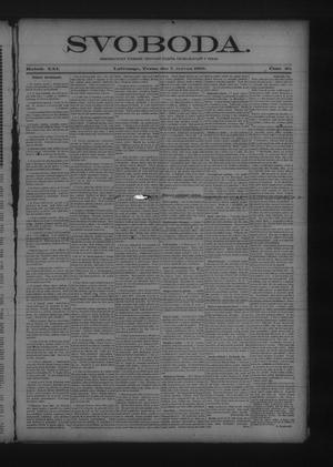 Svoboda. (La Grange, Tex.), Vol. 21, No. 23, Ed. 1 Thursday, June 7, 1906