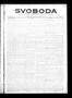 Newspaper: Svoboda (La Grange, Tex.), Vol. 30, No. 50, Ed. 1 Thursday, December …
