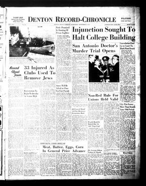 Denton Record-Chronicle (Denton, Tex.), Vol. 45, No. 22, Ed. 1 Tuesday, September 9, 1947