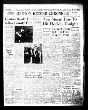 Denton Record-Chronicle (Denton, Tex.), Vol. 45, No. 33, Ed. 1 Monday, September 22, 1947