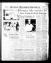 Thumbnail image of item number 1 in: 'Denton Record-Chronicle (Denton, Tex.), Vol. 45, No. 36, Ed. 1 Thursday, September 25, 1947'.