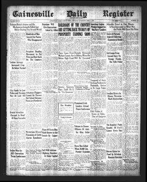Gainesville Daily Register and Messenger (Gainesville, Tex.), Vol. 38, No. 218, Ed. 1 Thursday, April 13, 1922