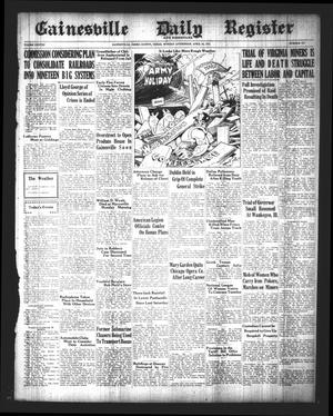 Gainesville Daily Register and Messenger (Gainesville, Tex.), Vol. 38, No. 227, Ed. 1 Monday, April 24, 1922