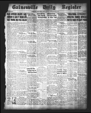 Gainesville Daily Register and Messenger (Gainesville, Tex.), Vol. 38, No. 157, Ed. 1 Saturday, May 27, 1922