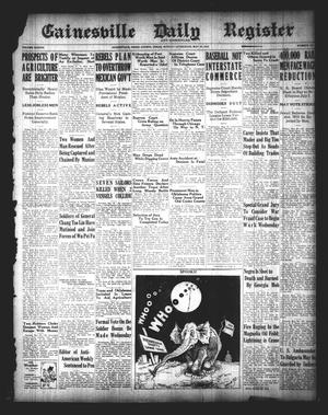 Gainesville Daily Register and Messenger (Gainesville, Tex.), Vol. 38, No. 158, Ed. 1 Monday, May 29, 1922
