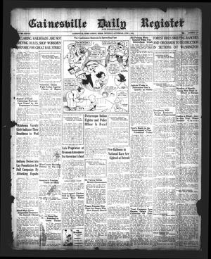 Gainesville Daily Register and Messenger (Gainesville, Tex.), Vol. 38, No. 161, Ed. 1 Thursday, June 1, 1922