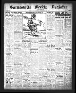 Gainesville Daily Register and Messenger (Gainesville, Tex.), Vol. 38, No. 168, Ed. 1 Friday, June 9, 1922