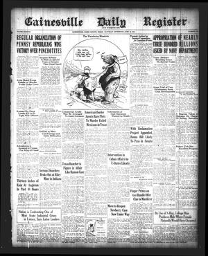 Gainesville Daily Register and Messenger (Gainesville, Tex.), Vol. 38, No. 169, Ed. 1 Saturday, June 10, 1922