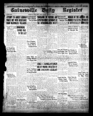 Gainesville Daily Register and Messenger (Gainesville, Tex.), Vol. 39, No. 91, Ed. 1 Thursday, March 29, 1923