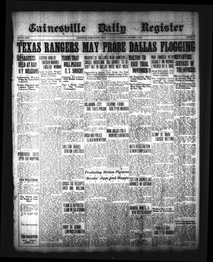 Gainesville Daily Register and Messenger (Gainesville, Tex.), Vol. 39, No. 277, Ed. 1 Saturday, November 3, 1923