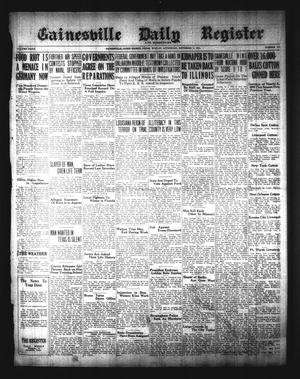 Gainesville Daily Register and Messenger (Gainesville, Tex.), Vol. 39, No. 278, Ed. 1 Monday, November 5, 1923