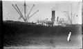Photograph: [The SS Dacia on the Water]