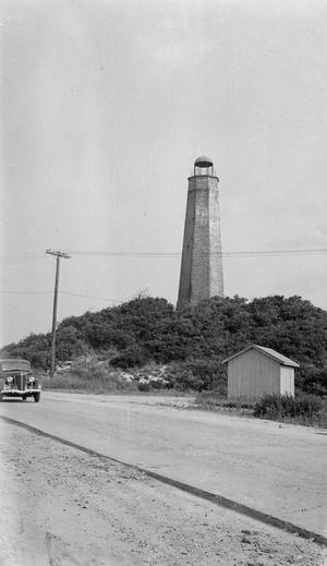 [Lighthouse Near a Road]